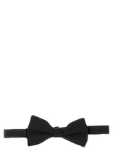 Valentino Garavani Black Silk Bowtie