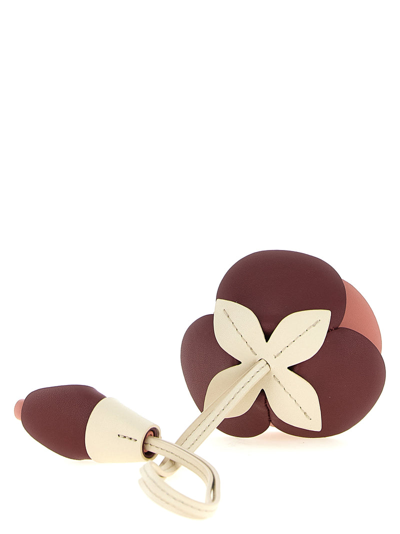 Furla Allegra Multicolor Calfskin Keychain