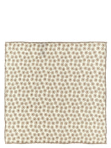 Brunello Cucinelli Beige Silk Foulard