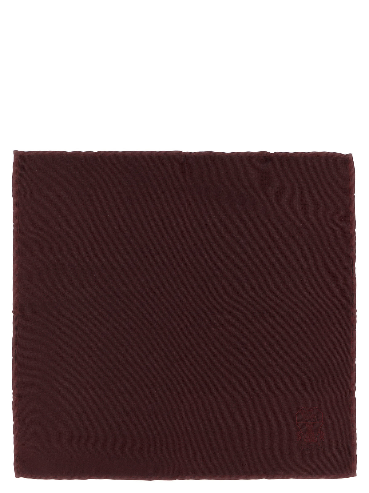 Brunello Cucinelli Bordeaux Silk Other Accessories
