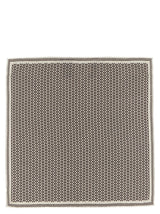 Brunello Cucinelli Multicolor Silk Pocket Square