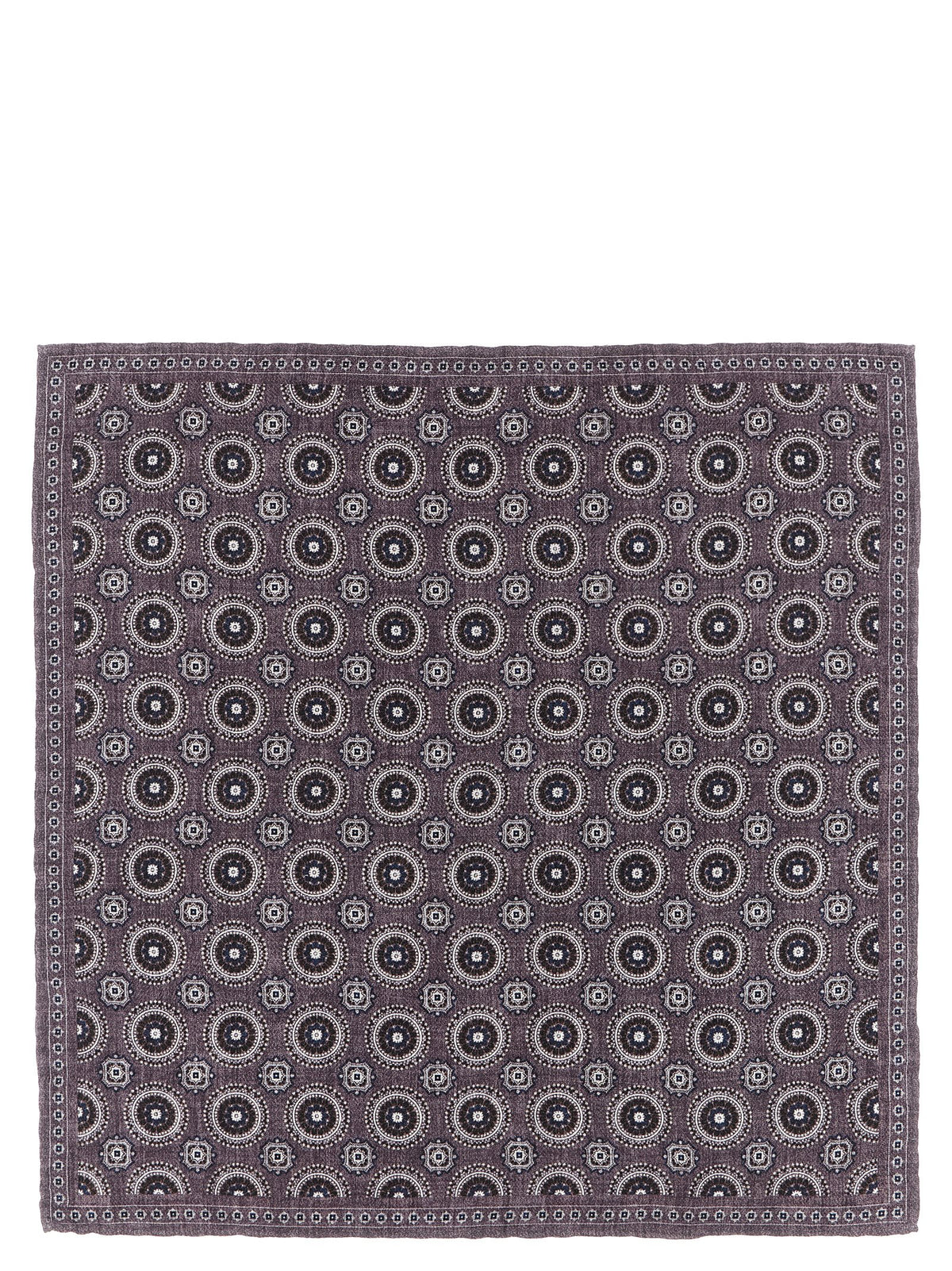 Brunello Cucinelli Multicolor Silk Pocket Square