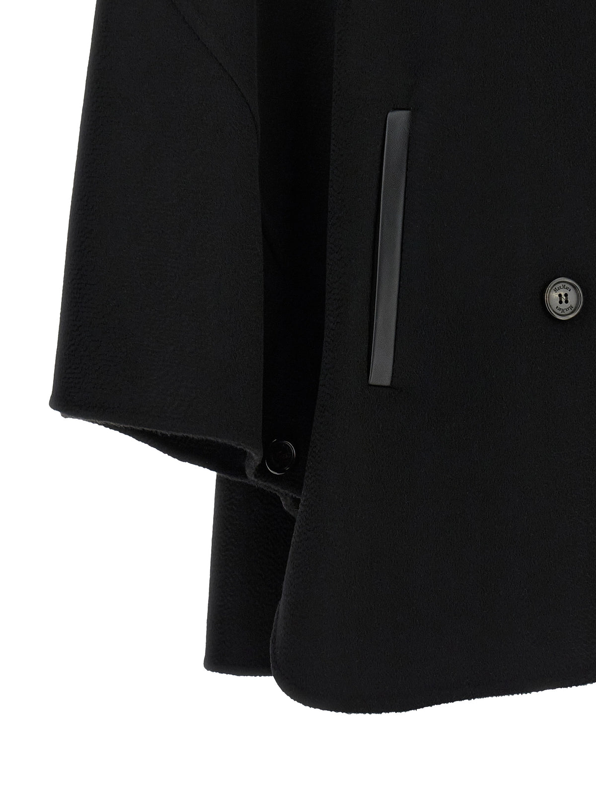 Max Mara Black Cashmere Coat
