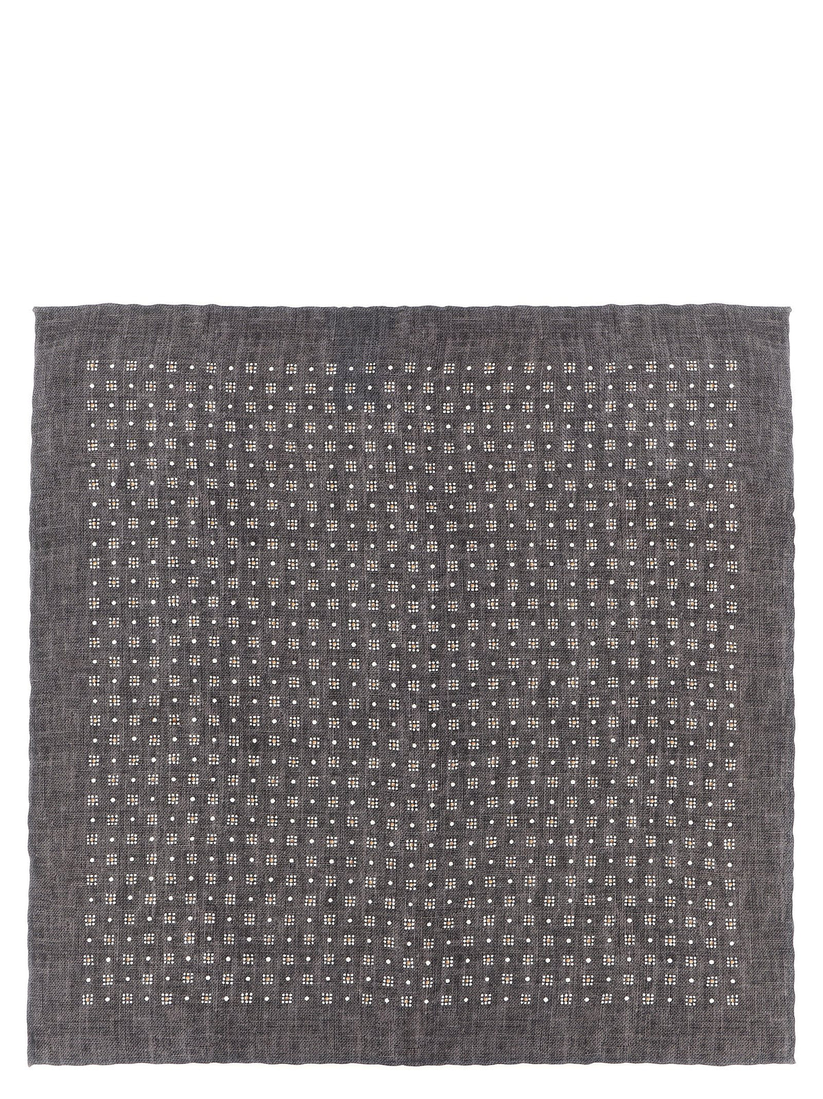 Brunello Cucinelli Gray Silk Accessories