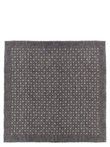 Brunello Cucinelli Gray Silk Accessories