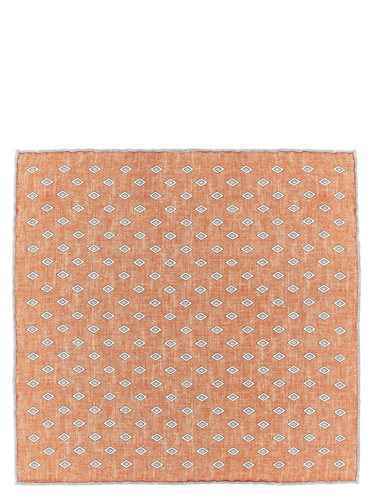 Brunello Cucinelli Multicolor Silk Pocket Square
