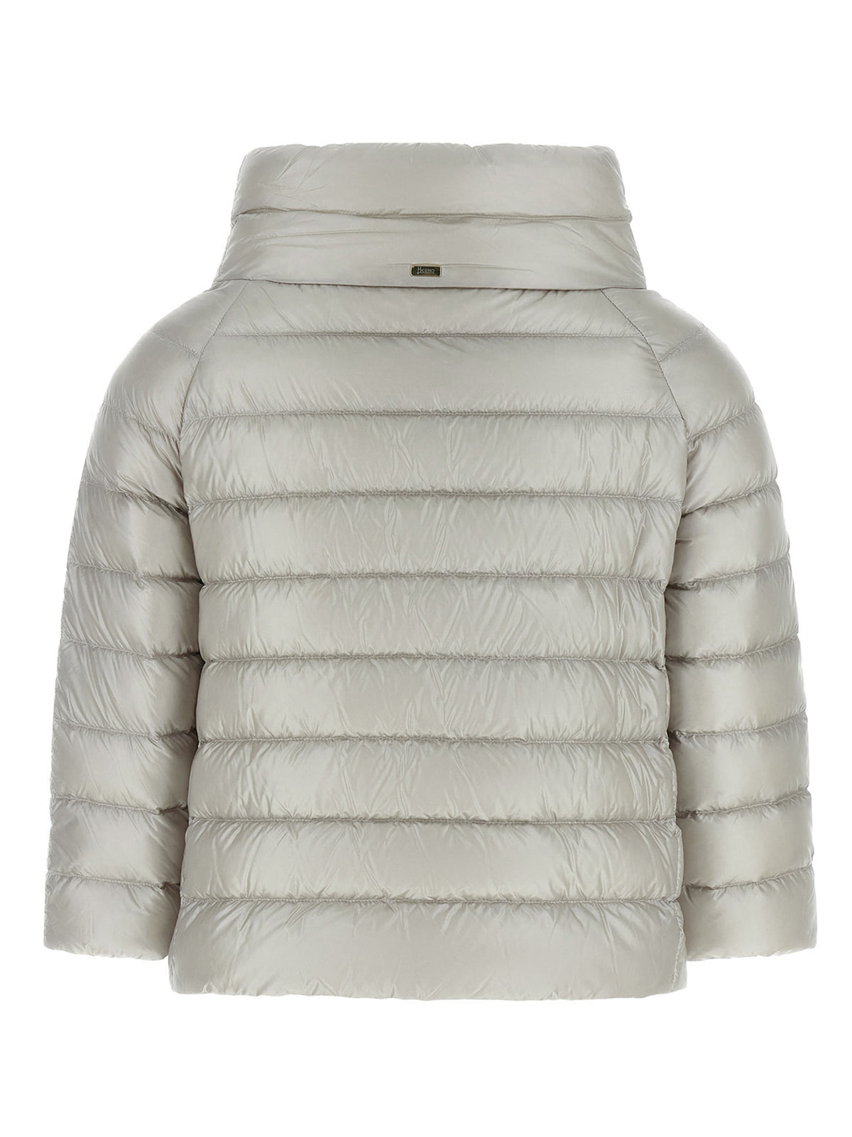 Herno Gray Polyamide Coat