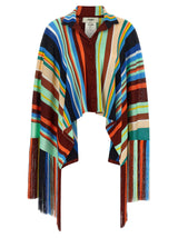 Fendi Multicolor Viscose Coat