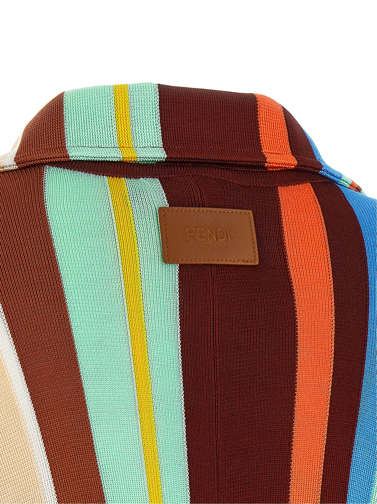 Fendi Multicolor Viscose Coat
