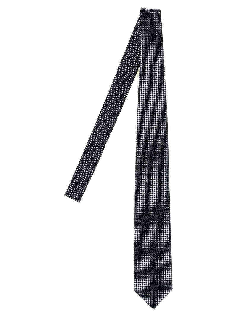 Brioni Blue Silk Tie - Elegant Men's Accessory