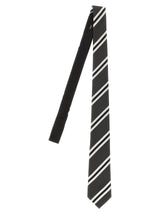 Saint Laurent Bicolor Silk Tie