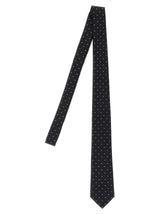 Saint Laurent Blue Silk Tie