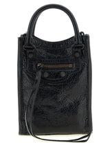 Balenciaga Black Lamb Leather Accessories