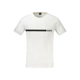 Hugo Boss White Cotton Men's T-Shirt