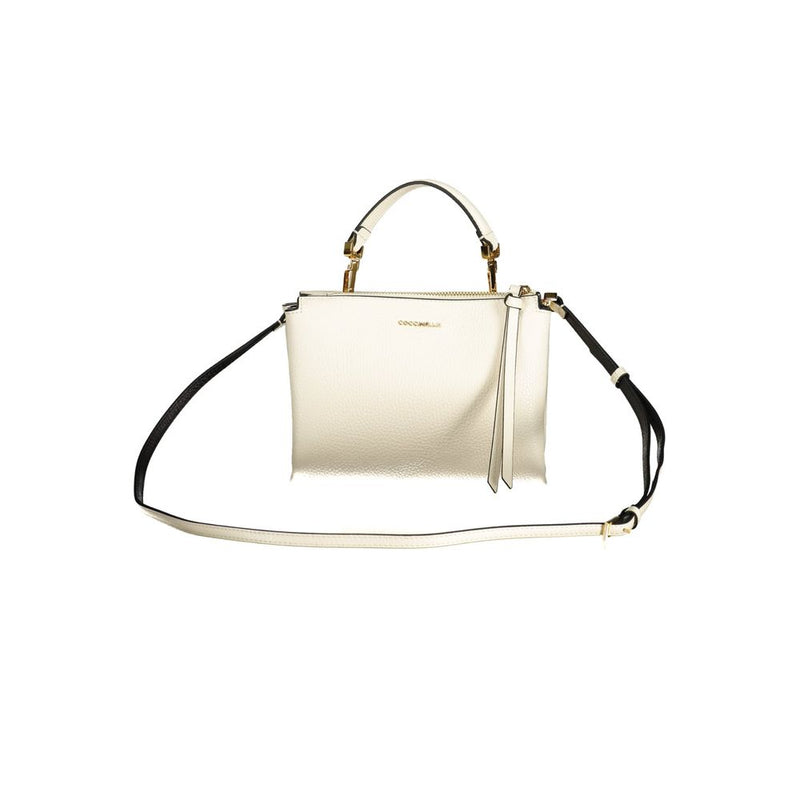 Coccinelle Arlettis White Leather Women's Bag