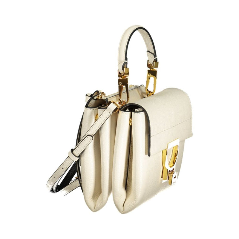 Coccinelle Arlettis White Leather Women's Bag