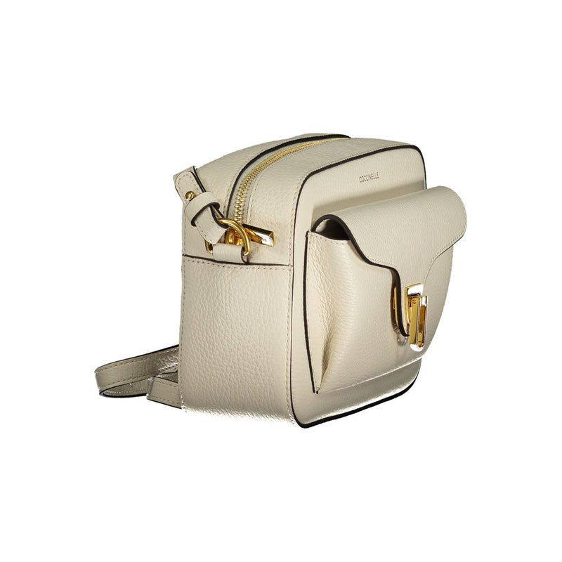 Coccinelle BEAT SOFT BAG - Sac en Cuir Blanc pour Femme