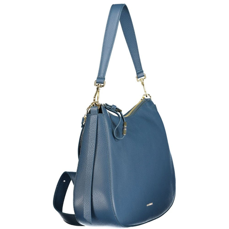 Coccinelle Nory Blue Leather Women's Bag