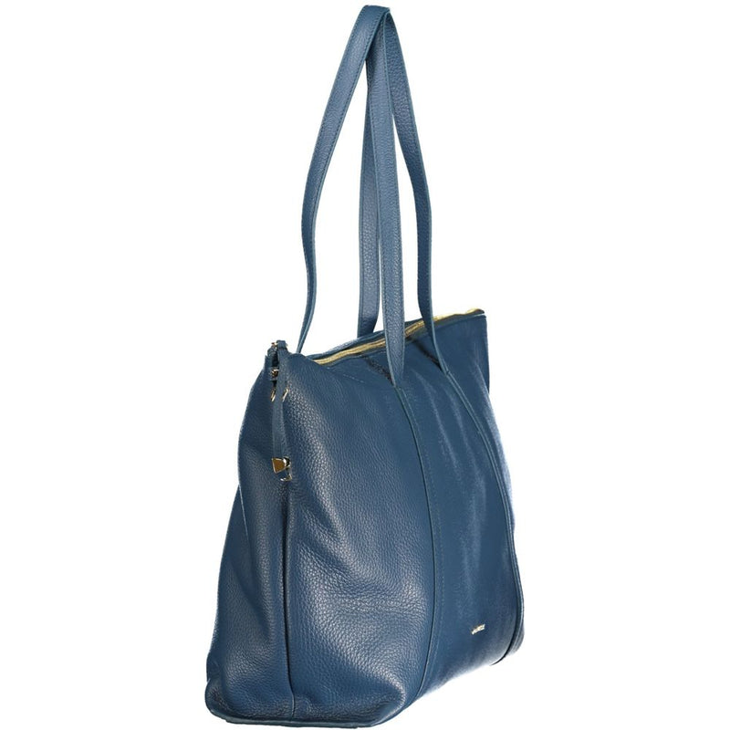 Coccinelle Nory Blue Leather Women's Bag