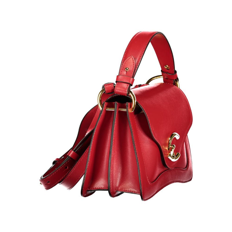 Coccinelle C-Me Calf Bag in Red Leather for Women