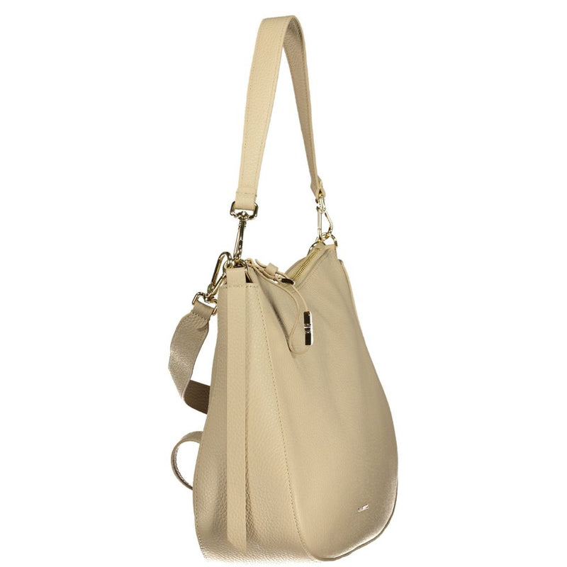 Coccinelle Nory Beige Leather Women's Bag