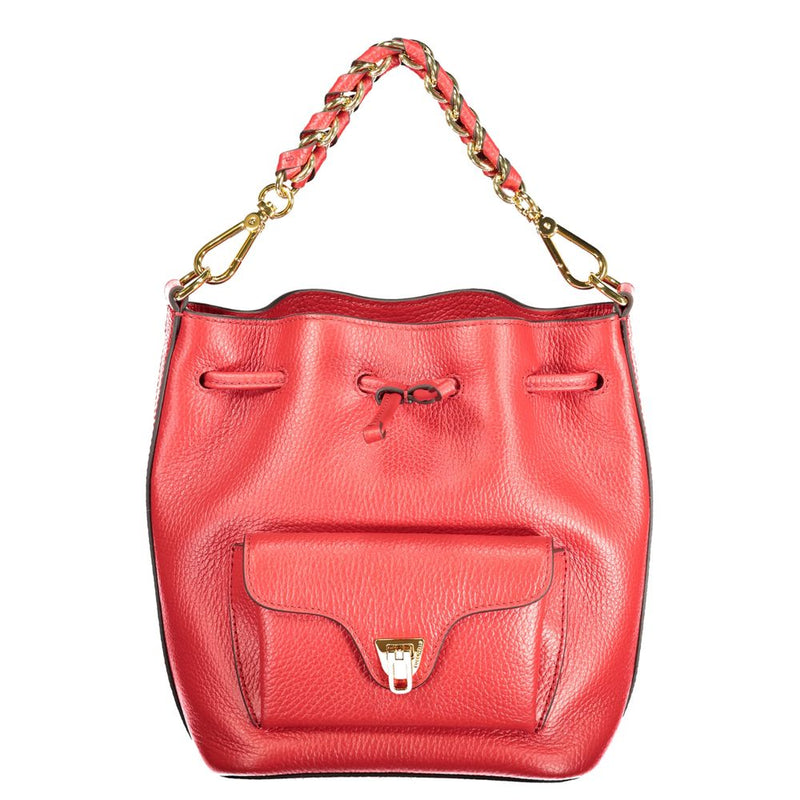 Coccinelle Beat Generation Rosso Leather Handbag for Women