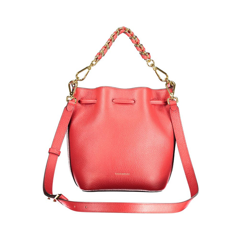 Coccinelle Beat Generation Rosso Leather Handbag for Women