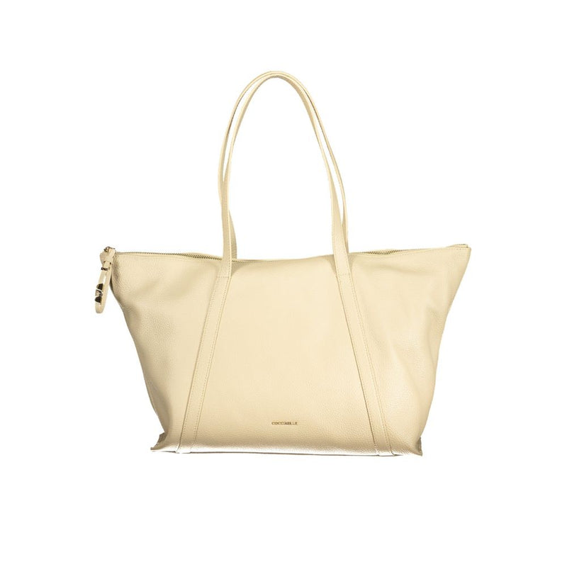 Coccinelle Nory Bag - Beige Leather Women's Handbag