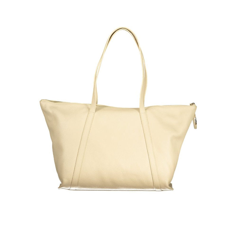 Coccinelle Nory Bag - Beige Leather Women's Handbag