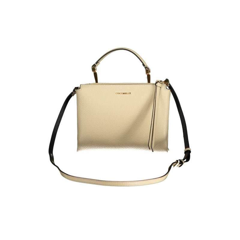 Coccinelle Arlettis Beige Leather Women's Bag