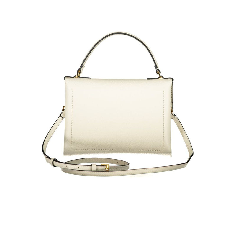 Coccinelle Arlettis Bianco Leather Women's Handbag
