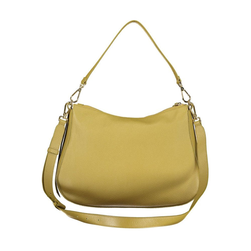 Coccinelle Nory Verde Women's Leather Bag with Adjustable Strap