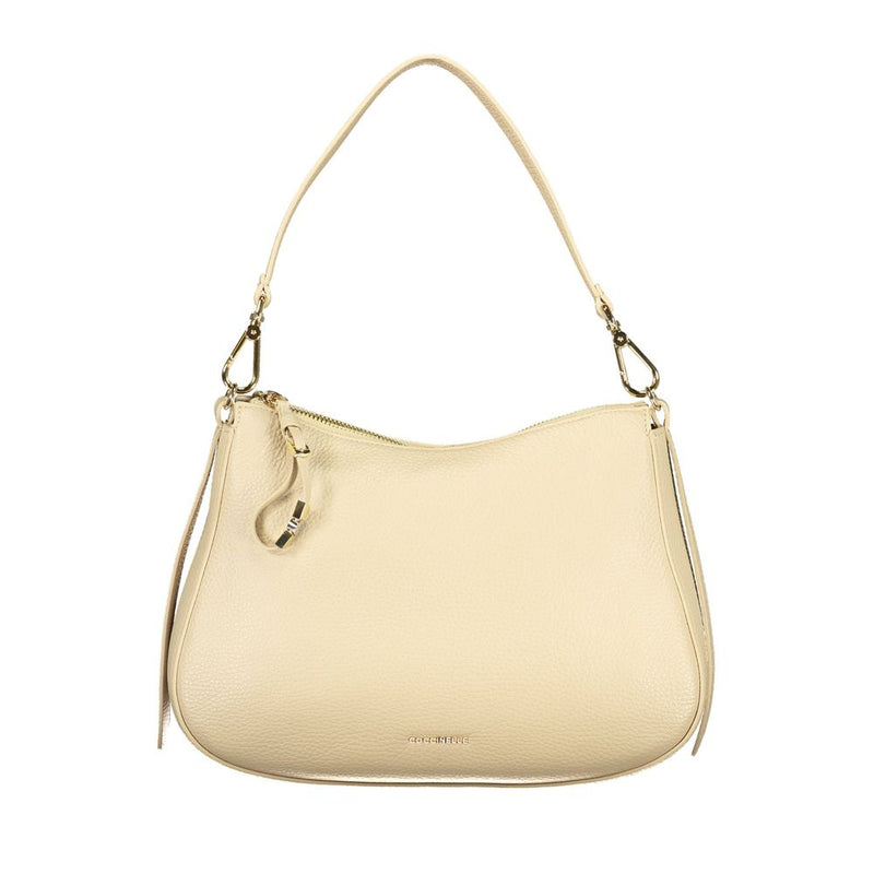 Coccinelle NORY Beige Leather Women's Bag