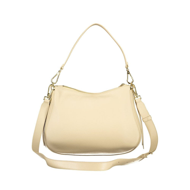 Coccinelle NORY Beige Leather Women's Bag