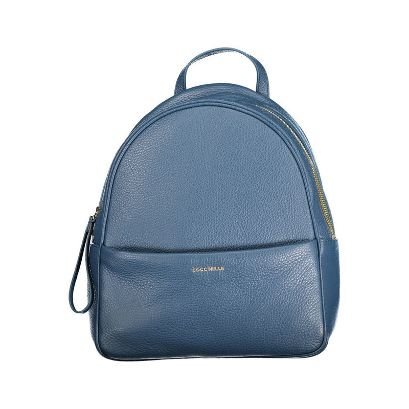 Coccinelle NORY Blue Leather Women's Backpack