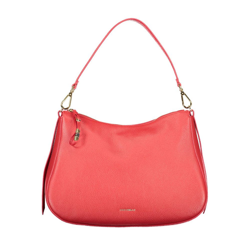 Coccinelle Nory Red Leather Handbag - Stylish & Versatile