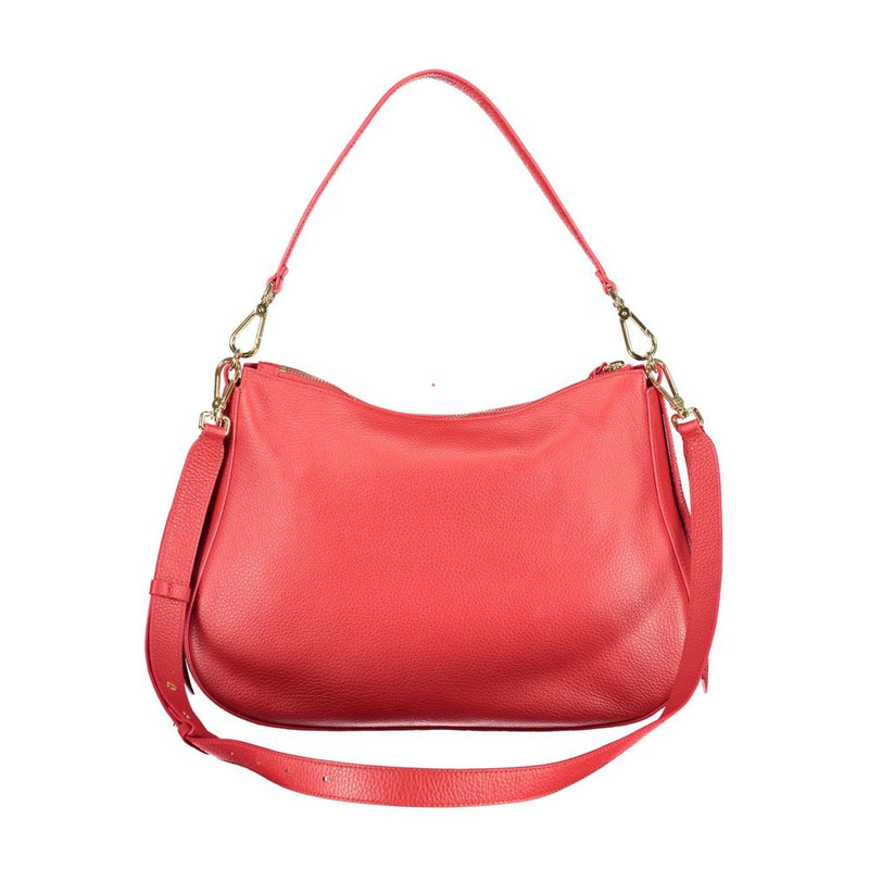 Coccinelle Nory Red Leather Handbag - Stylish & Versatile