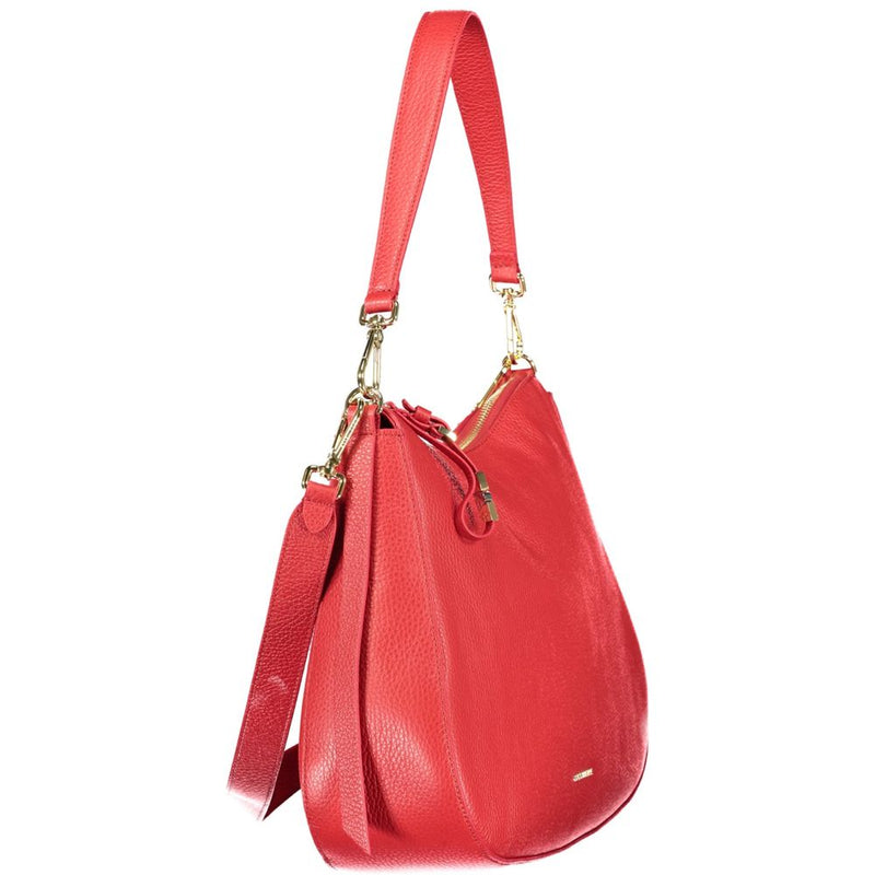 Coccinelle Nory Red Leather Handbag - Stylish & Versatile