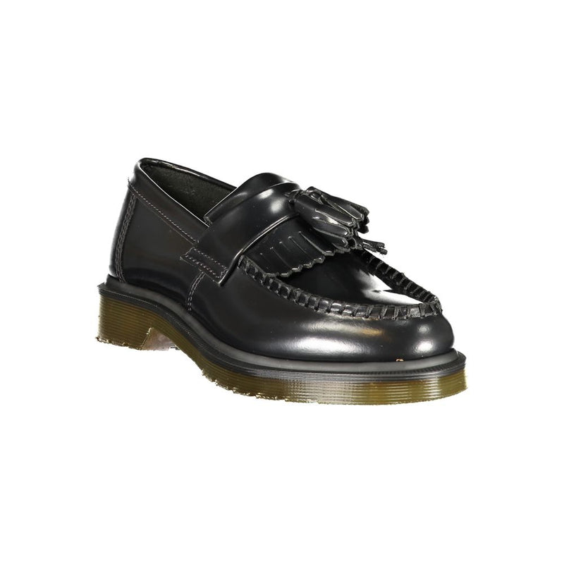 Dr. Martens Nero Leather Women's Classic Moccasin Shoe