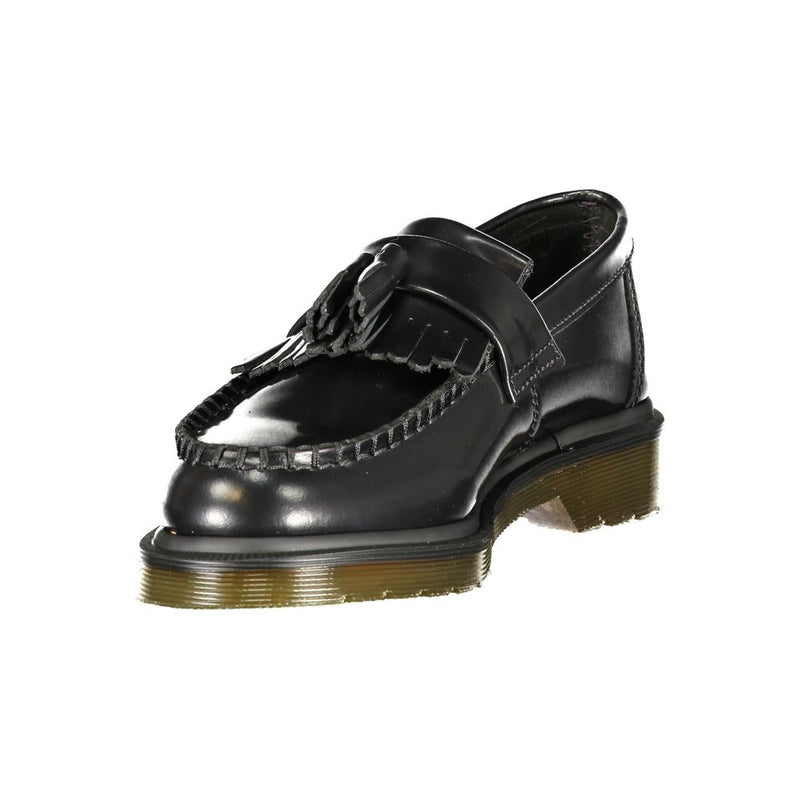 Dr. Martens Nero Leather Women's Classic Moccasin Shoe