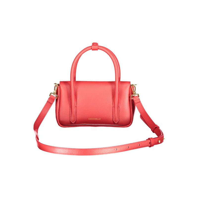 Coccinelle MINI U4K C-ME LOCK BAG - Red Leather Women's Bag