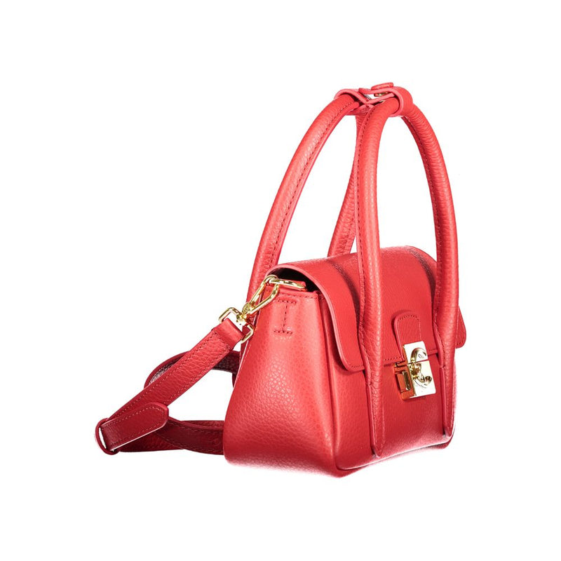 Coccinelle MINI U4K C-ME LOCK BAG - Red Leather Women's Bag
