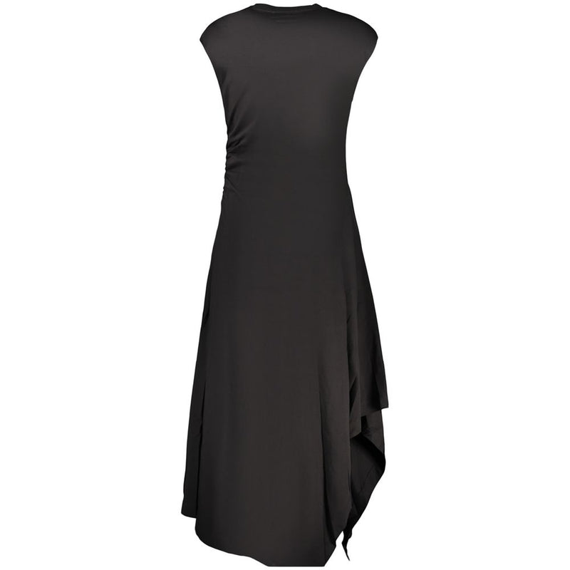Desigual Leyter Black Cotton Women's Dress