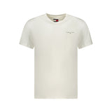 Tommy Hilfiger White Cotton Men's T-Shirt