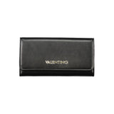 Mario Valentino Black Polyurethane Women's Wallet