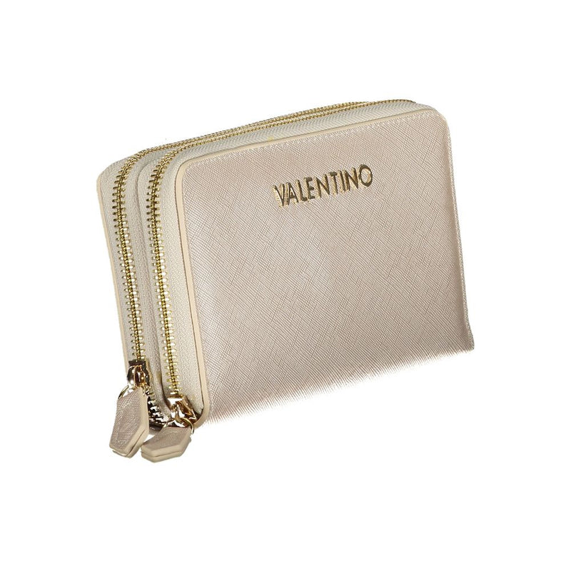 Mario Valentino Argento Poliuretano Women's Wallet - Silver
