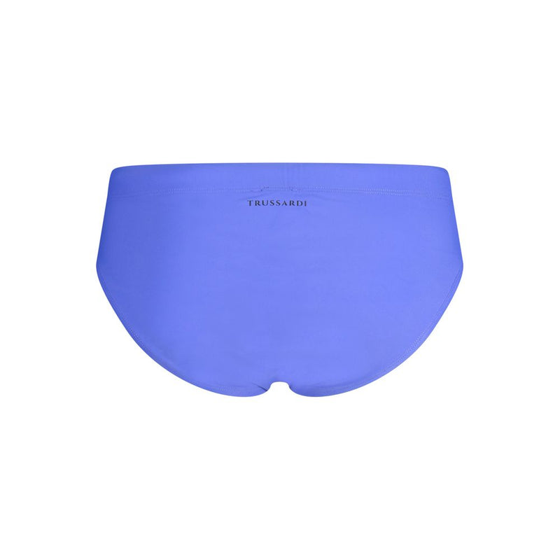 Trussardi Blue Polyamide Men's Brief - Stylish Swimwear