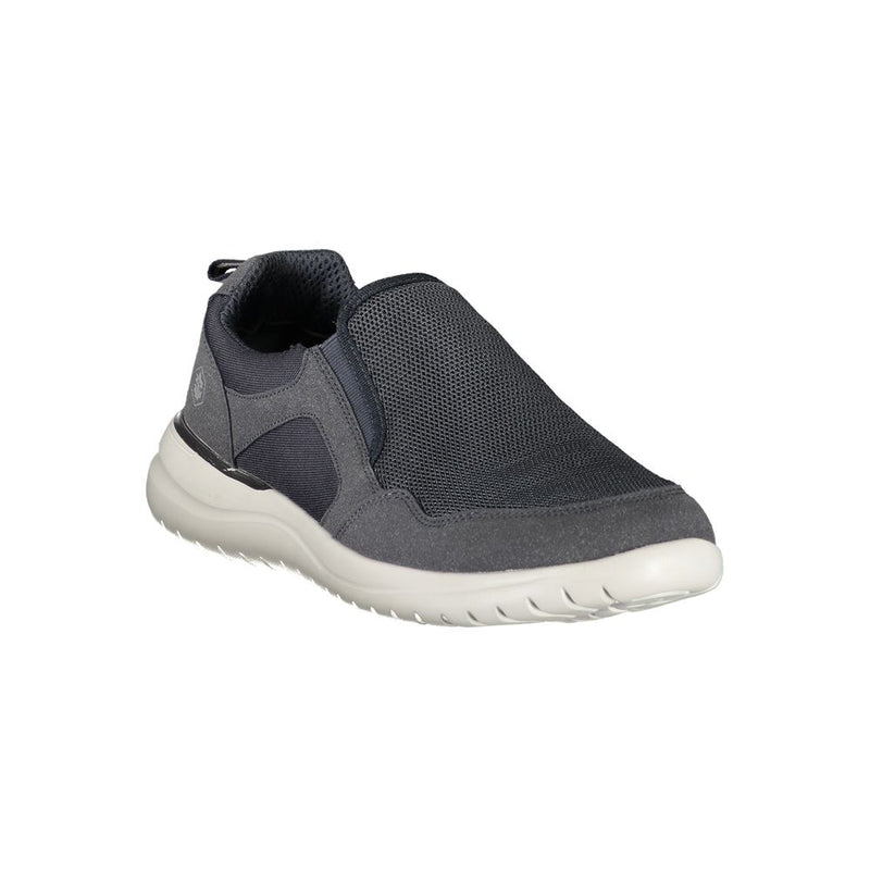 Lumberjack Blue Polyester Men's Sneaker - Dynamic Comfort & Style