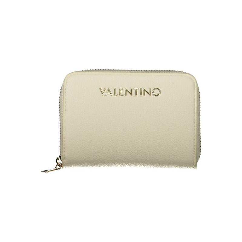 Mario Valentino Beige Polyethylene Wallet - Stylish and Functional