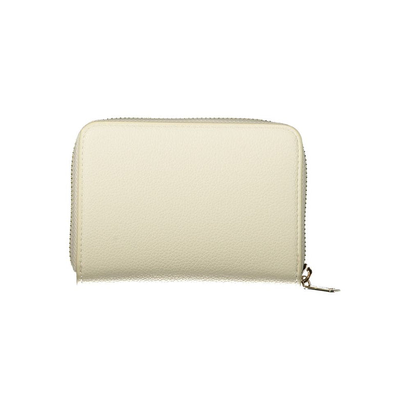 Mario Valentino Beige Polyethylene Wallet - Stylish and Functional
